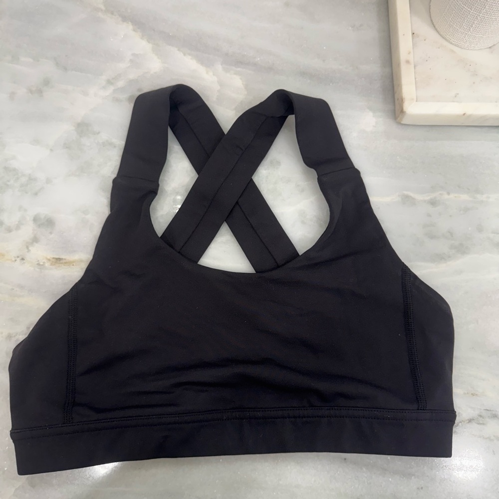 Lululemon Athletica Black Sports Bra black 6
